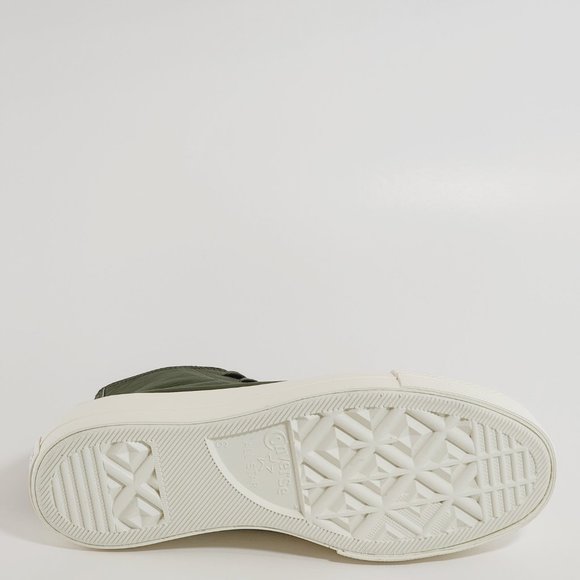 Converse CTAS Hi Lift Utility Green Leather Women's Platform Sneaker A07131C NWT - Picture 4 of 6